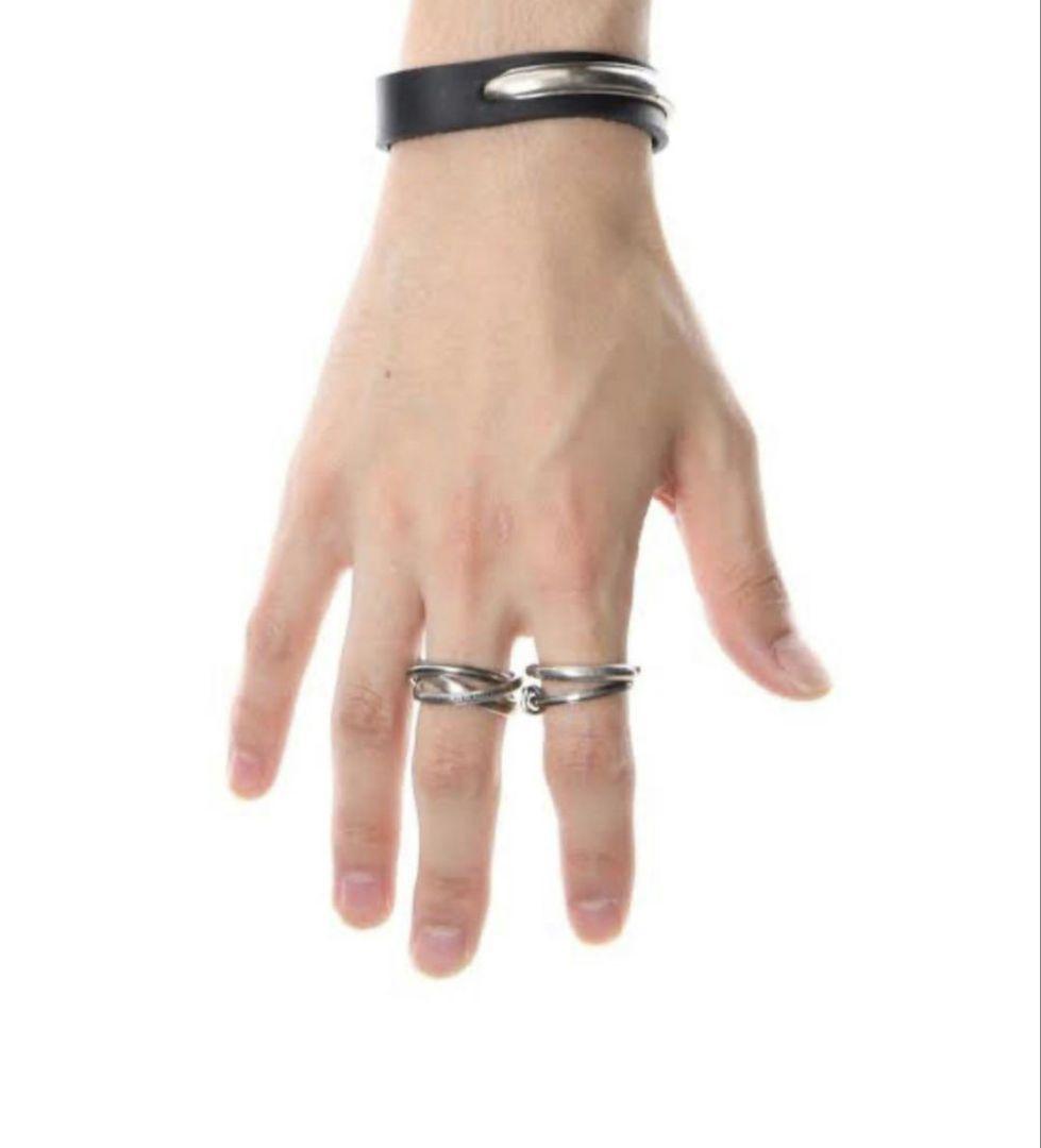 werkstatt munchen レザーコンビブレスレット