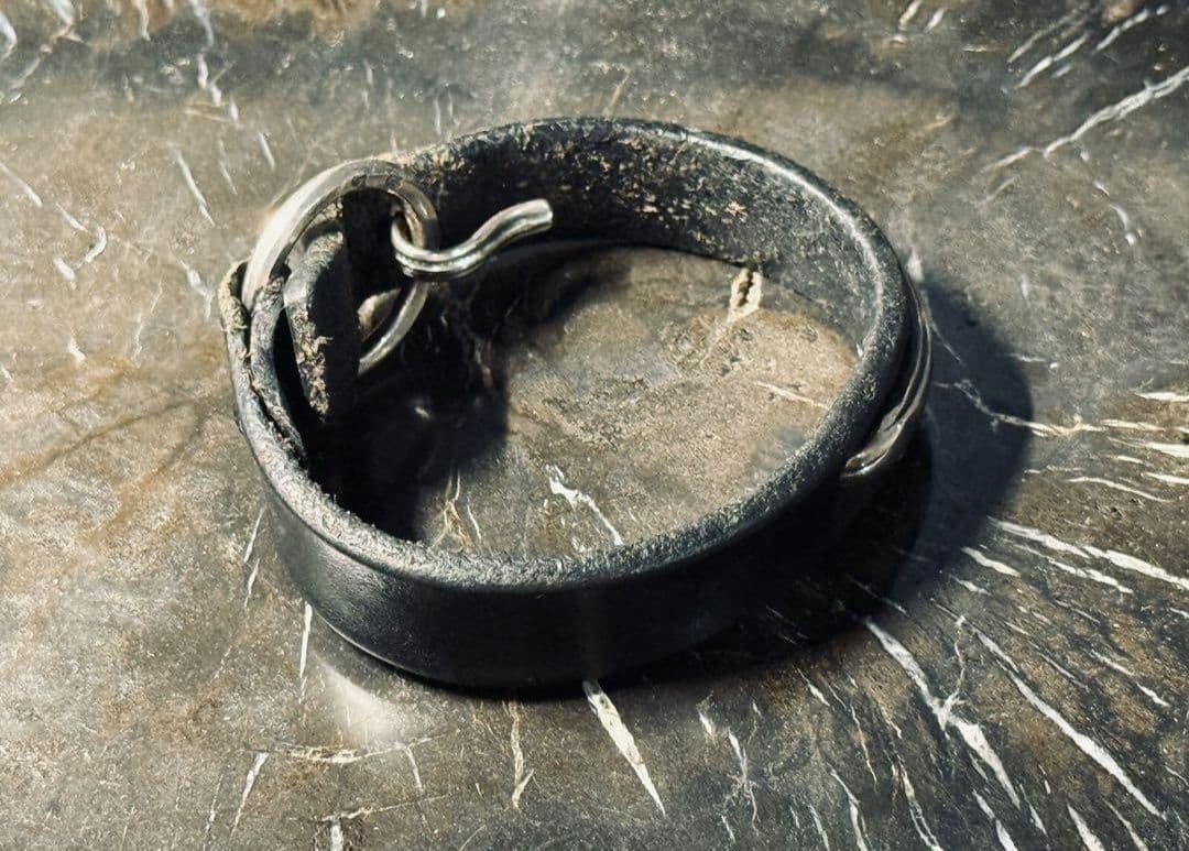 werkstatt munchen レザーコンビブレスレット