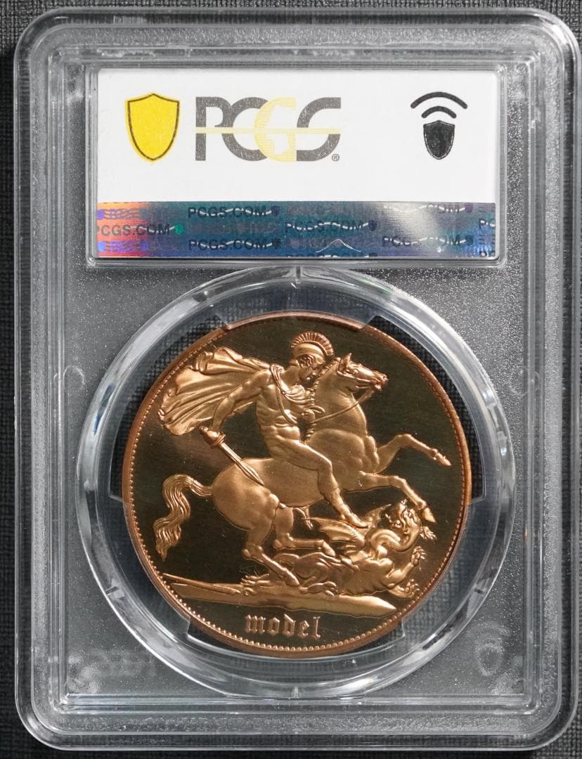 1851 ゴシッククラウン PCGS PR67DCAM 銅貨 INAレトロ