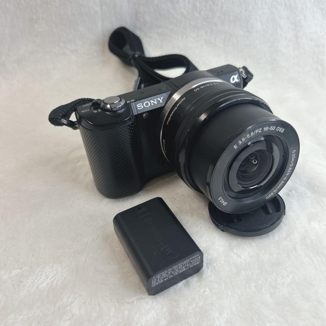 ✨動作品✨ SONY α5000 ILCE-5000L-B レンズキット