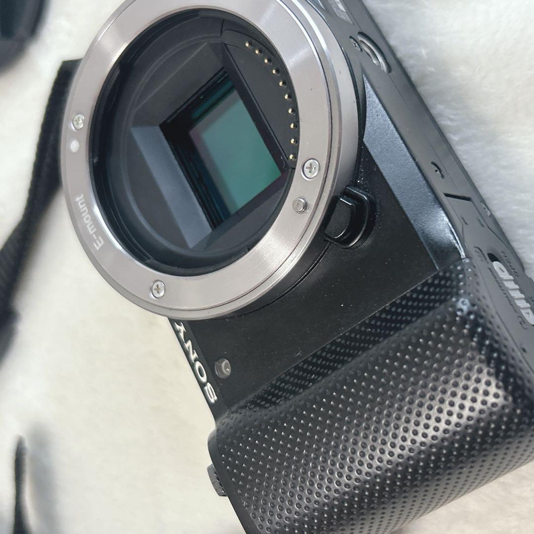 ✨動作品✨ SONY α5000 ILCE-5000L-B レンズキット