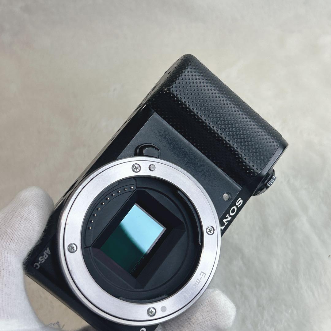 ✨動作品✨ SONY α5000 ILCE-5000L-B レンズキット