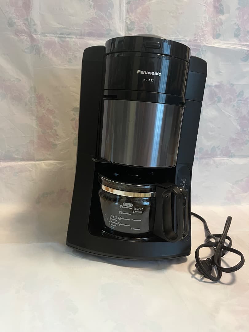 ジ*ョ様 Panasonic NC-A57 コーヒーメーカー ブラック