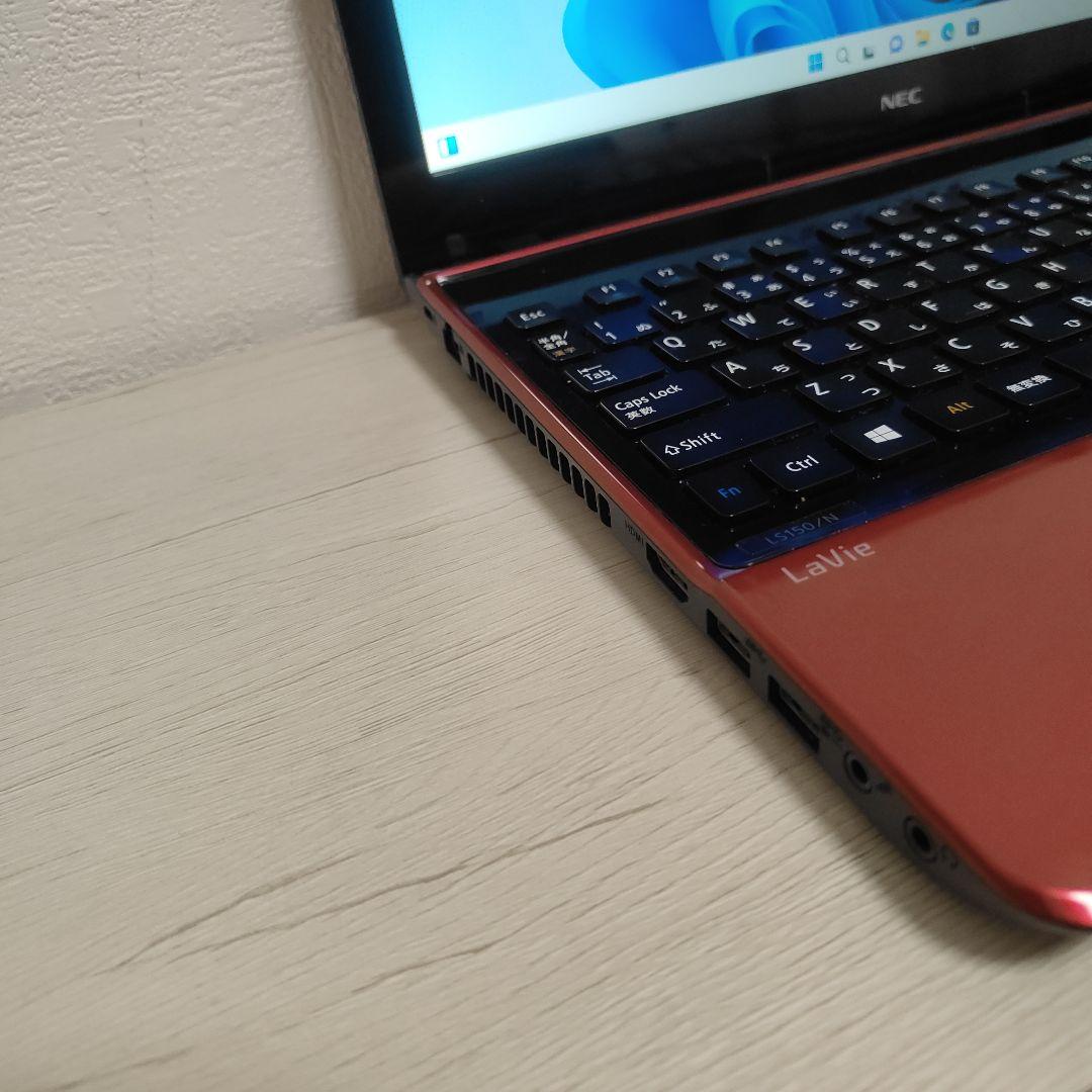 NEC ノートパソコン 美品 Windows11 最新Office