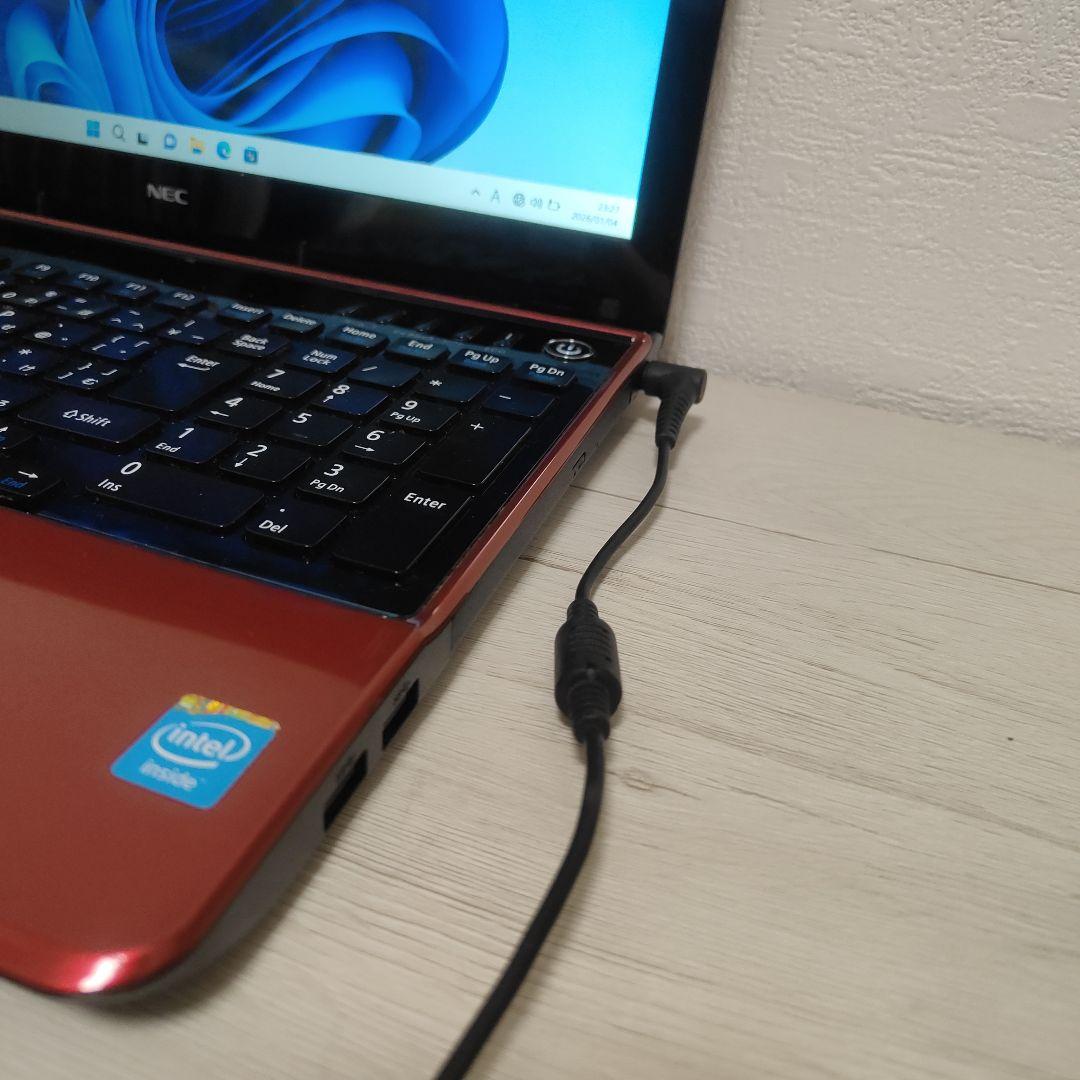 NEC ノートパソコン 美品 Windows11 最新Office