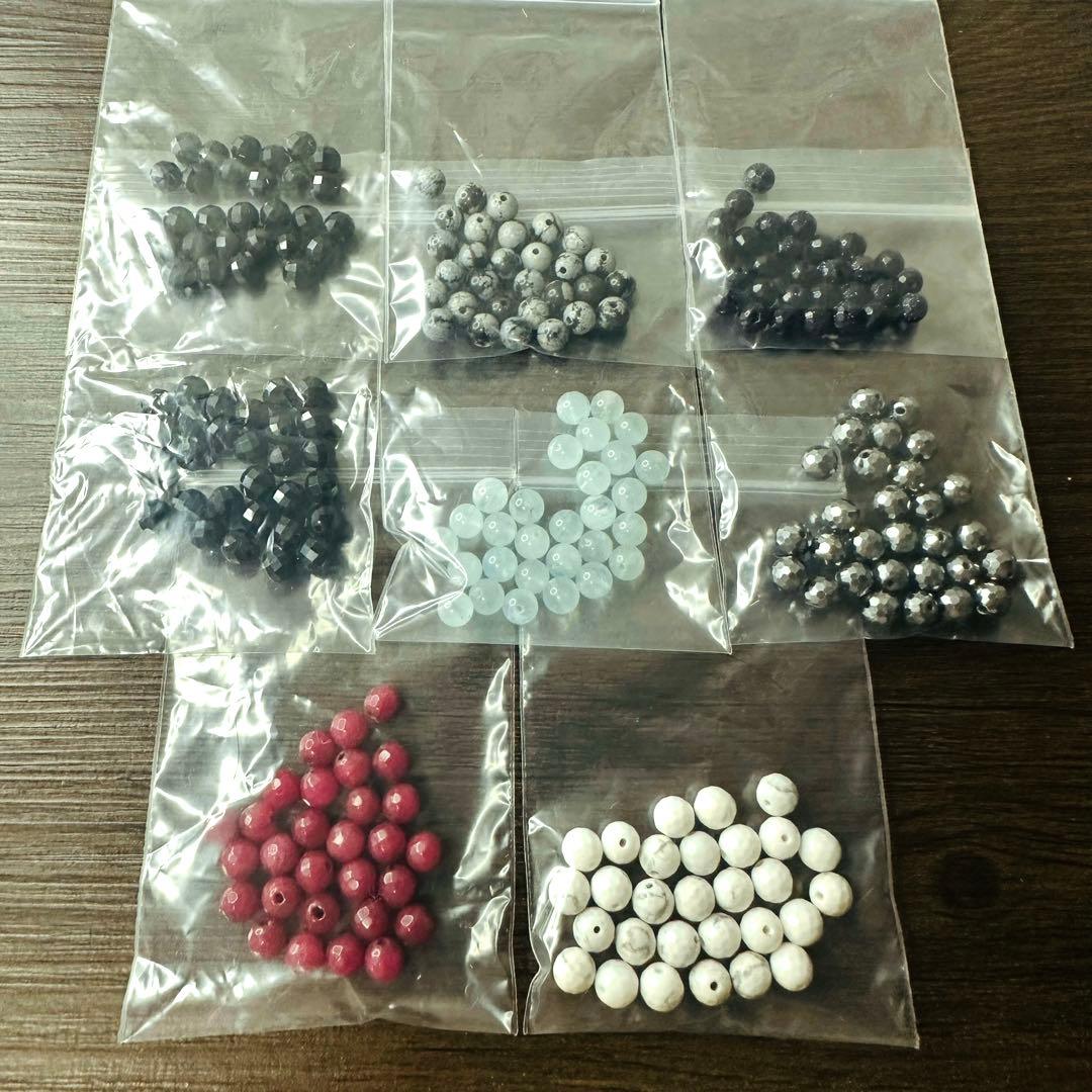 ■ Chrome Hearts ビーズ ブレスレット クロスボール ■ 天然石