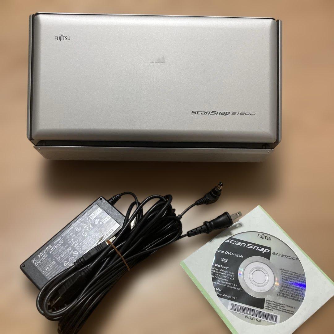 ScanSnap S1500 ローラー交換済み 完動品