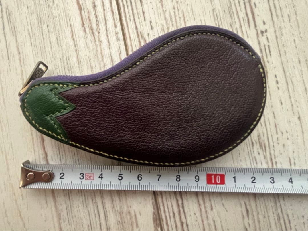 エルメス ケース 小銭入れ 茄子 ナス フルーツモチーフ