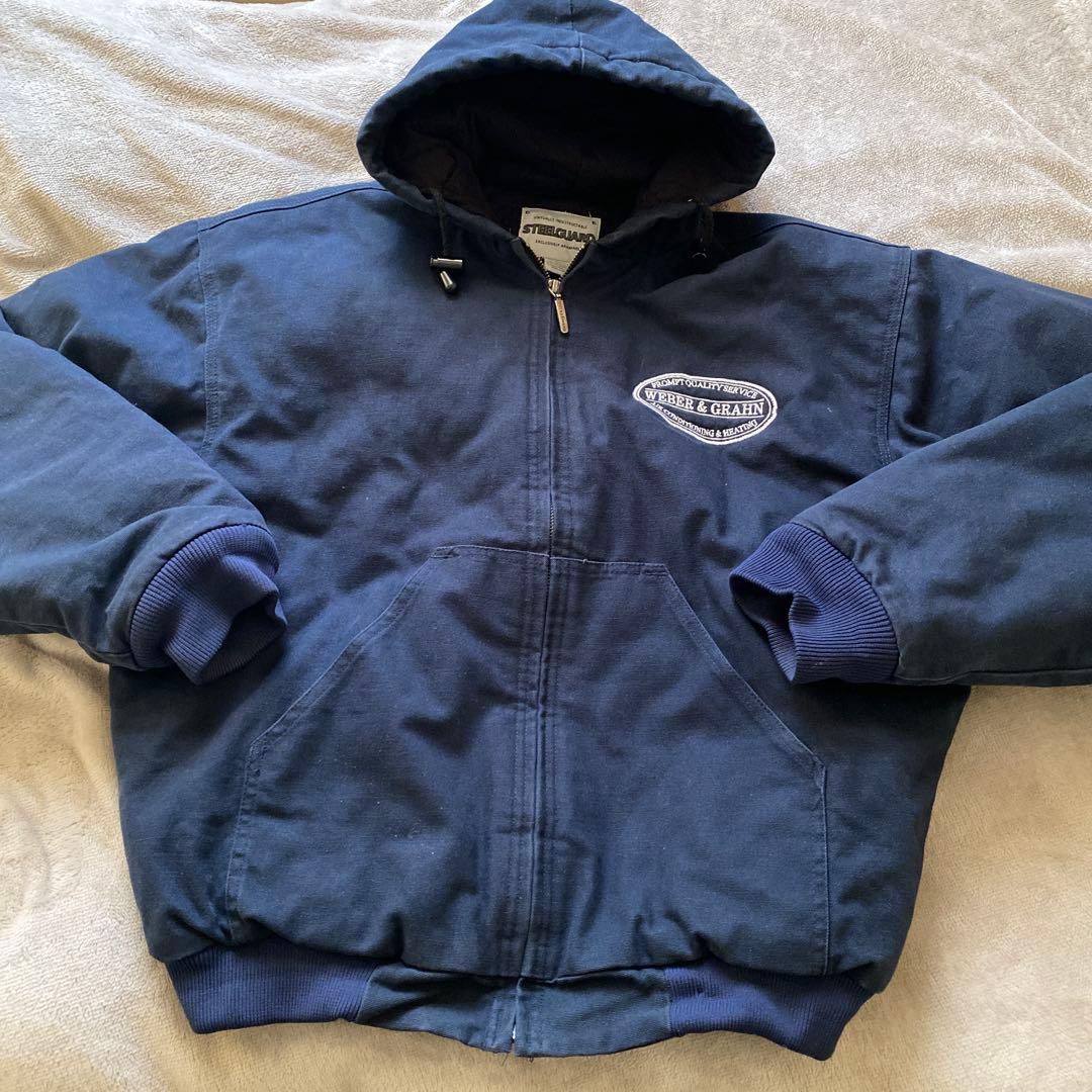 STEELGUARD アクティブジャケット ダックジャケット ネイビー