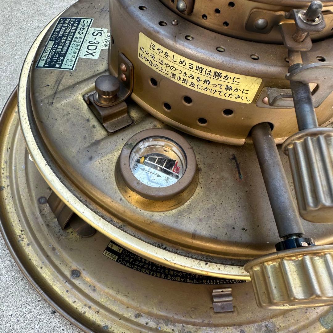 【希少】送料込み ニッセン自然通気形 開放式 石油ストーブ 97年製