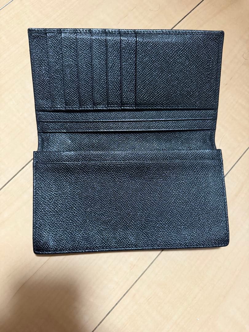 【極美品】 BVLGARI 長財布 二つ折り ウォレット サフィアーノ レザー
