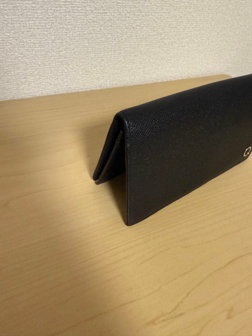 【極美品】 BVLGARI 長財布 二つ折り ウォレット サフィアーノ レザー