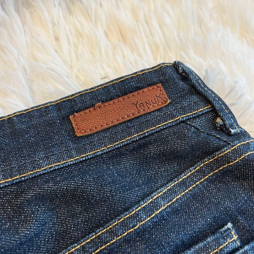【定価2.6万円】YANUK ボーイズストレートデニムパンツ LEA 23