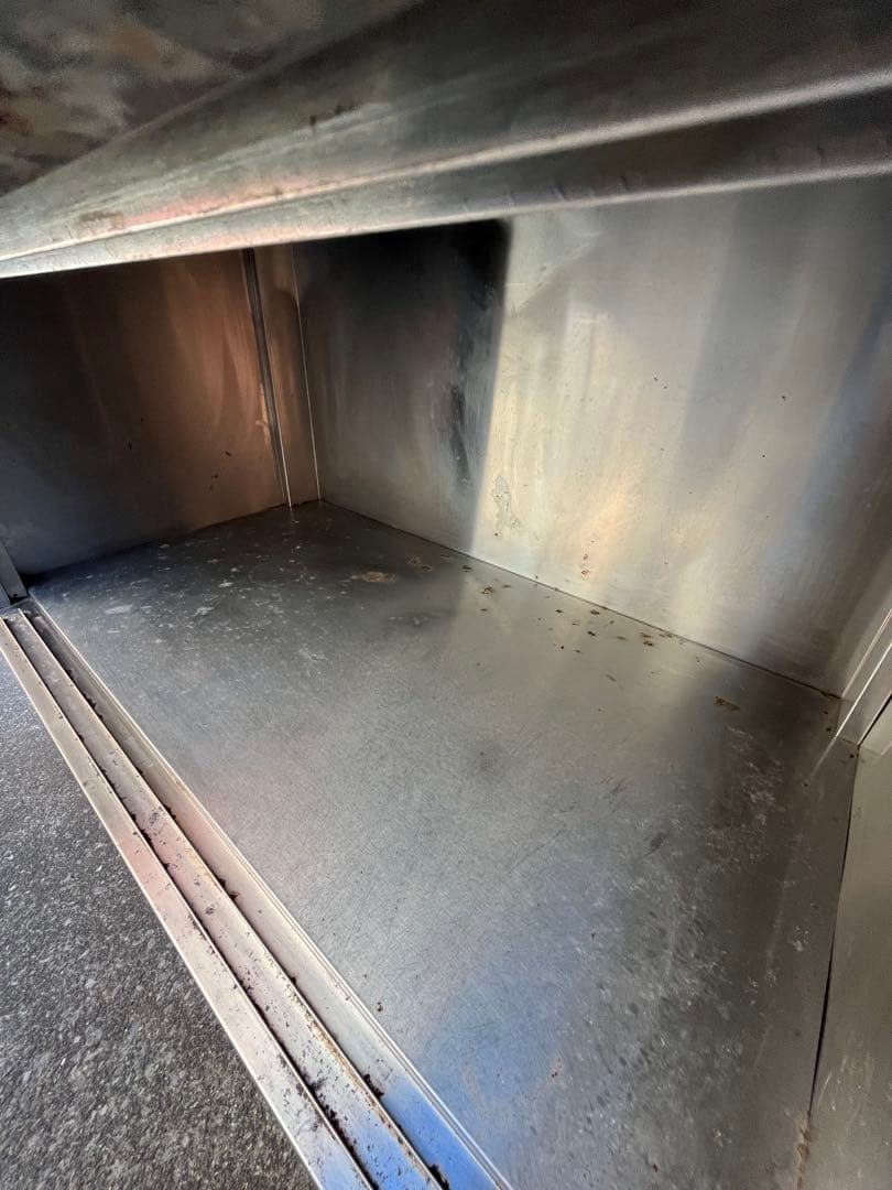 【SUNWAVE】ステンレス製引き出し付作業台