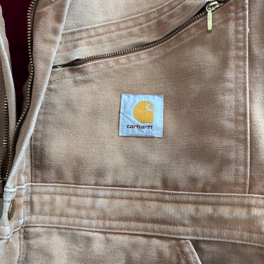 Carhartt カーハート　つなぎ　ビンテージ　キルティング裏地　中綿