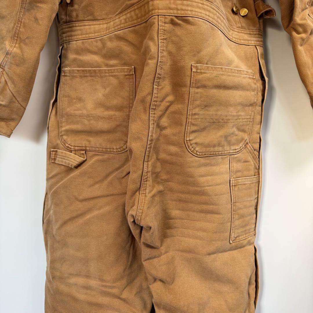 Carhartt カーハート　つなぎ　ビンテージ　キルティング裏地　中綿