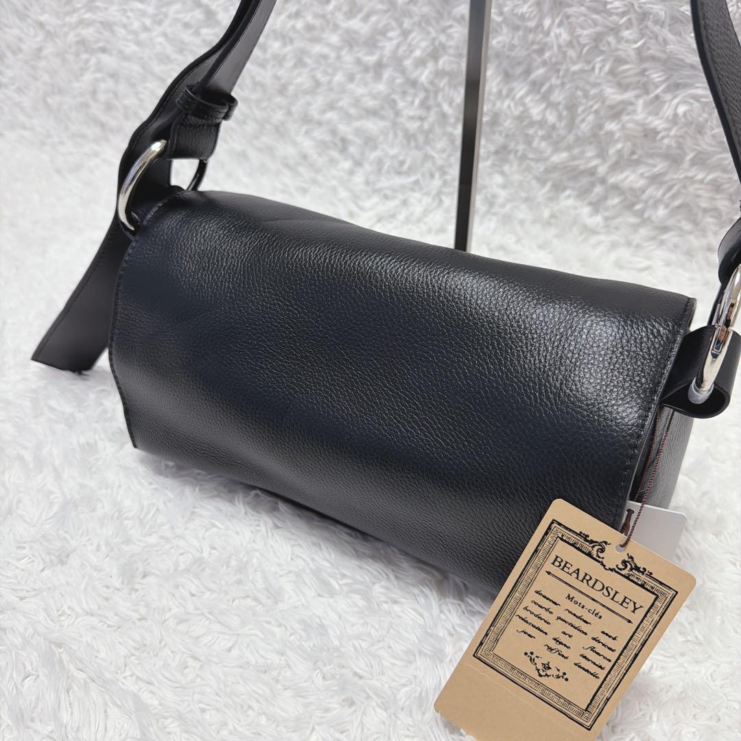 【タグ付き】BEARDSLEY ビアズリー レザー　ボディバッグ