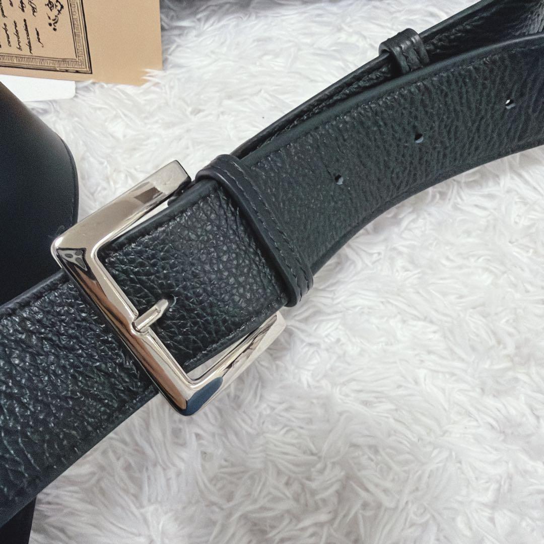 【タグ付き】BEARDSLEY ビアズリー レザー　ボディバッグ