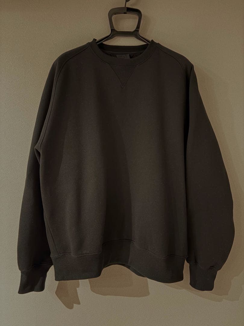 トップス TECH SWEAT CREW FREEDOM SLEEVE BLACK