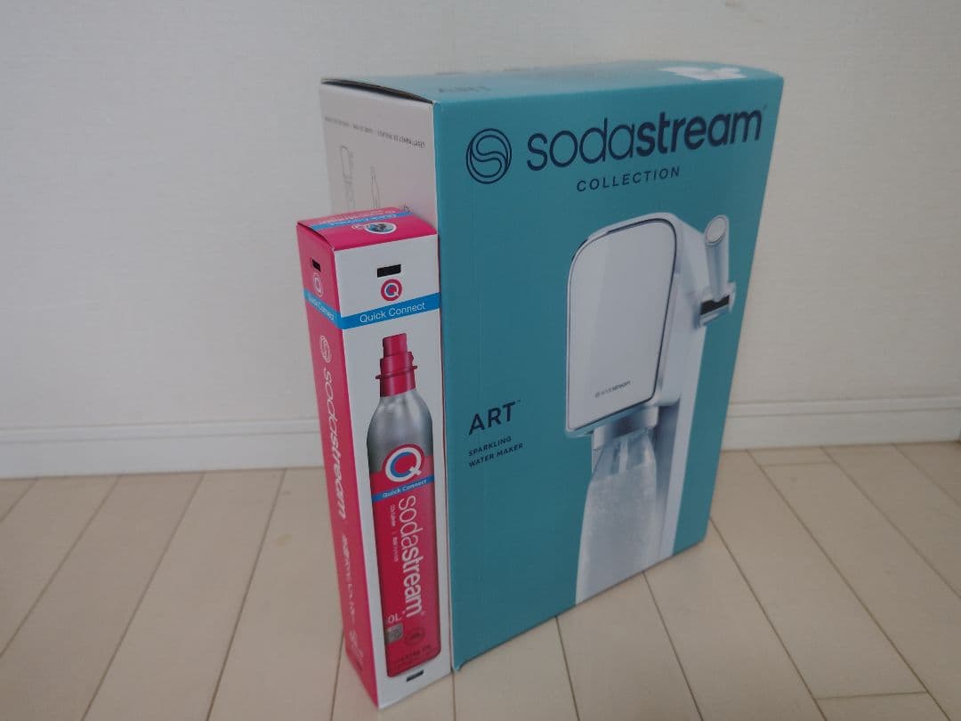 【新品】SodaStreamソーダストリームART スターターキット ホワイト