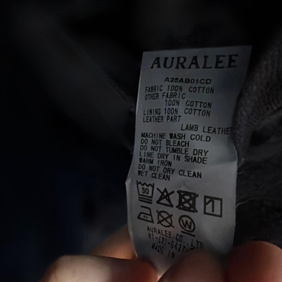 ジャケット・アウター AURALEE ORGANIC COTTON DUCK BLOUSON