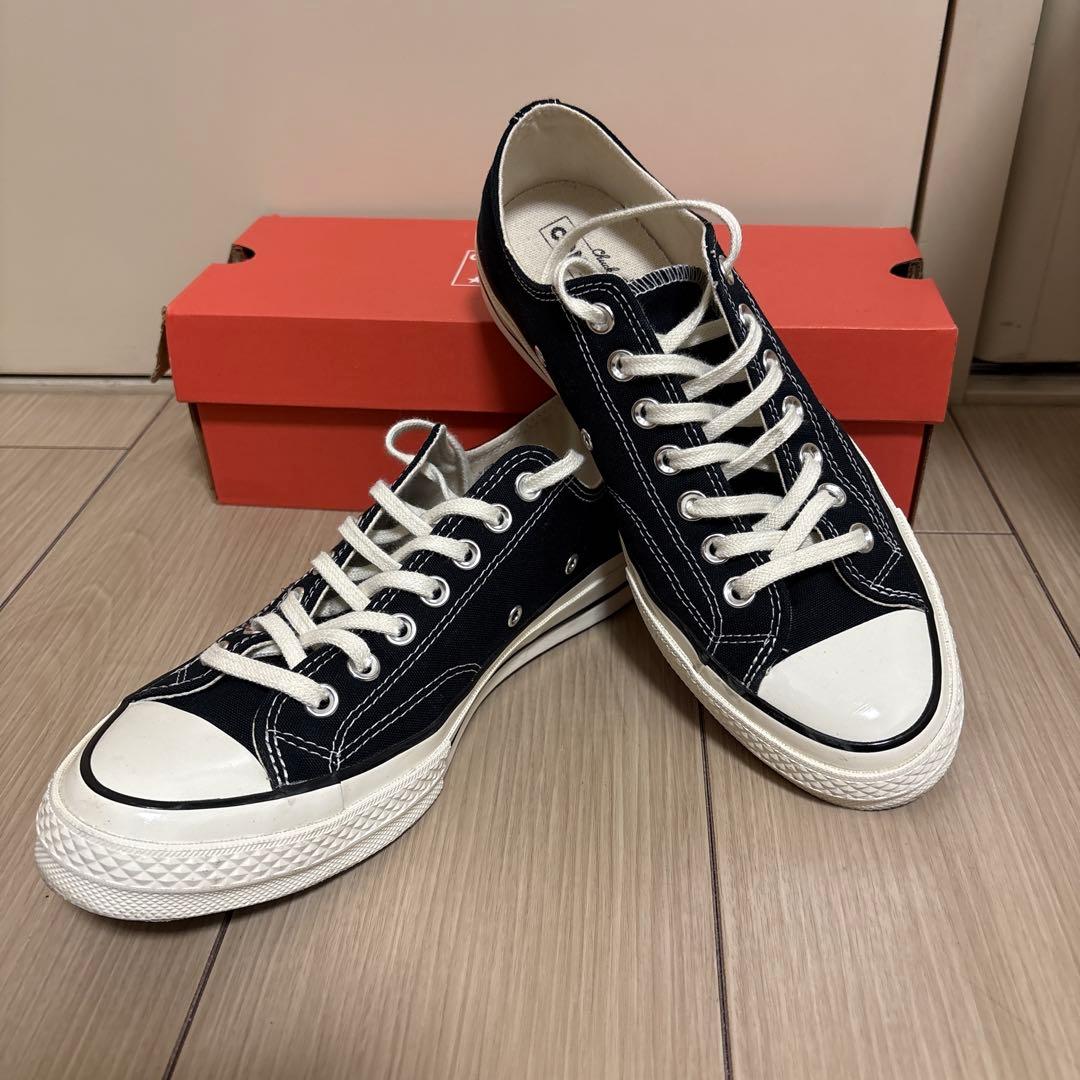 converse CT70 ブラック　ローカット　27.0cm ブラック　中古品