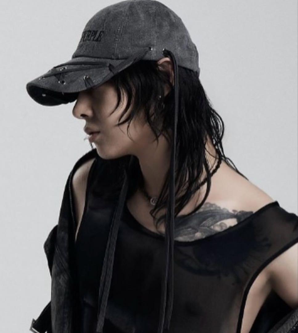 帽子 BLACKPURPLE Vortex Strap Eyelet Cap