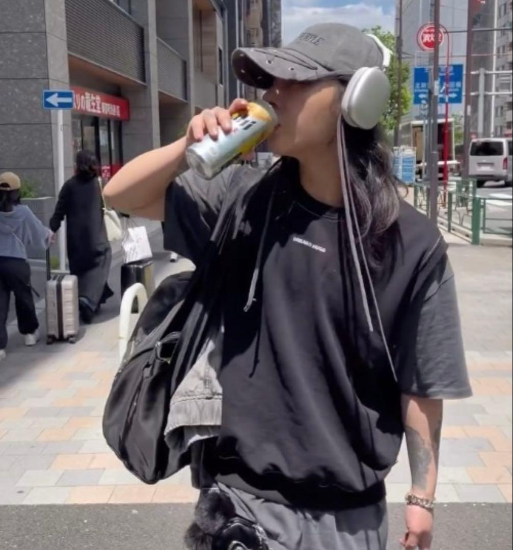 帽子 BLACKPURPLE Vortex Strap Eyelet Cap