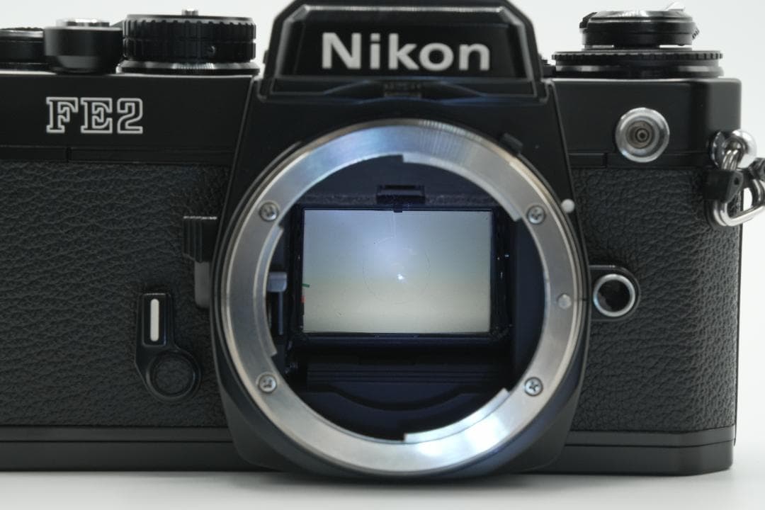 【動作確認済】Nikon FE2 35mmフィルムカメラ ブラック 本体のみ