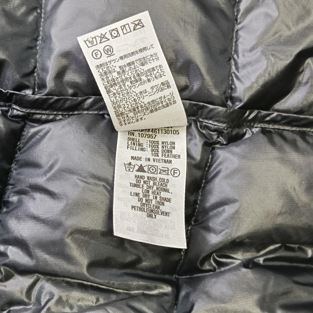 【未使用級】montbell ブラック スペリオダウンパーカー 800フィル