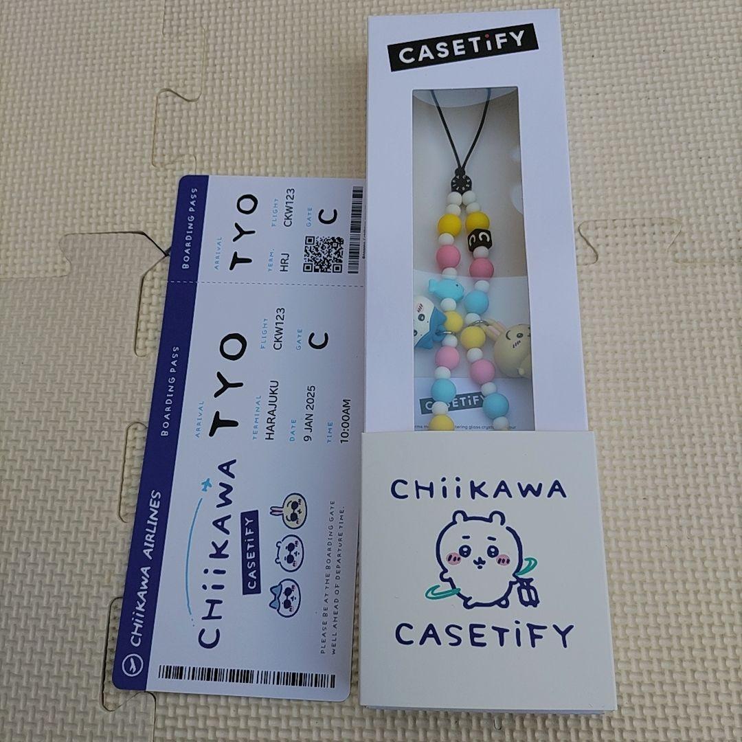 CASETiFY ちいかわ スマホ ストラップ