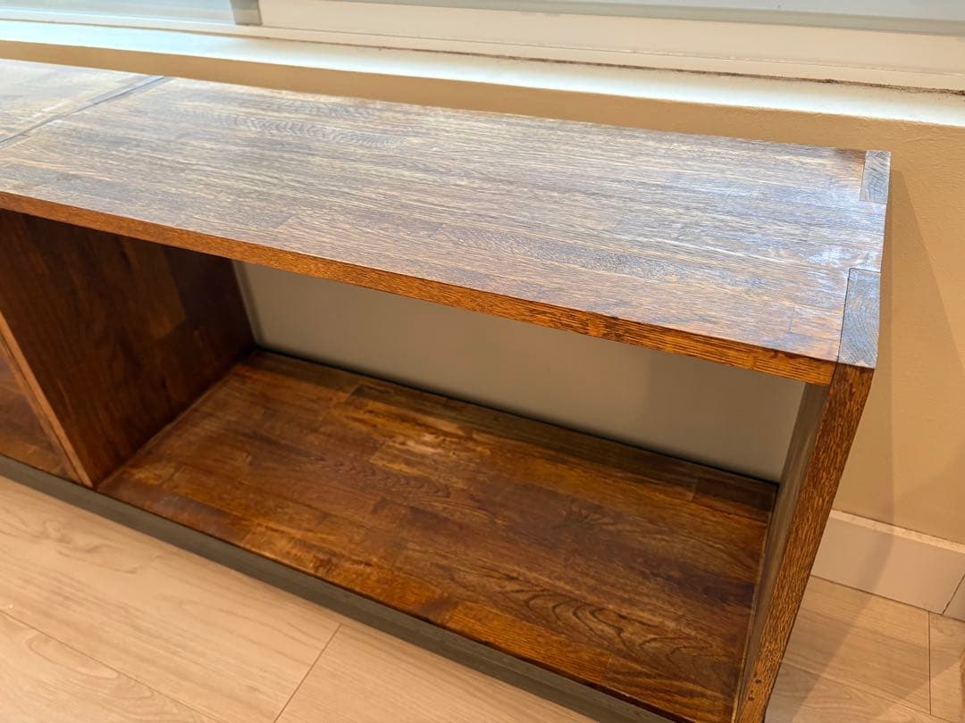 a.depecheアデペシュSHUSEI box shelf 750+アイアン