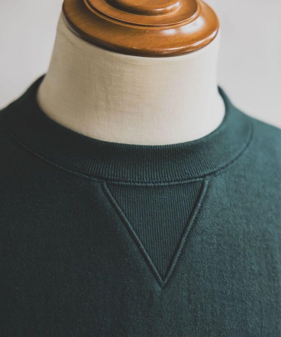 ビームスプラス別注　LOOPWHEELER 100年起毛 Sweat Crew