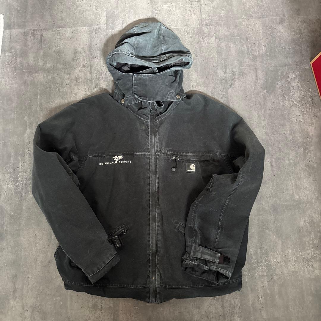 [即日発送]Carhartt ブラック アクティブ デトロイトジャケット