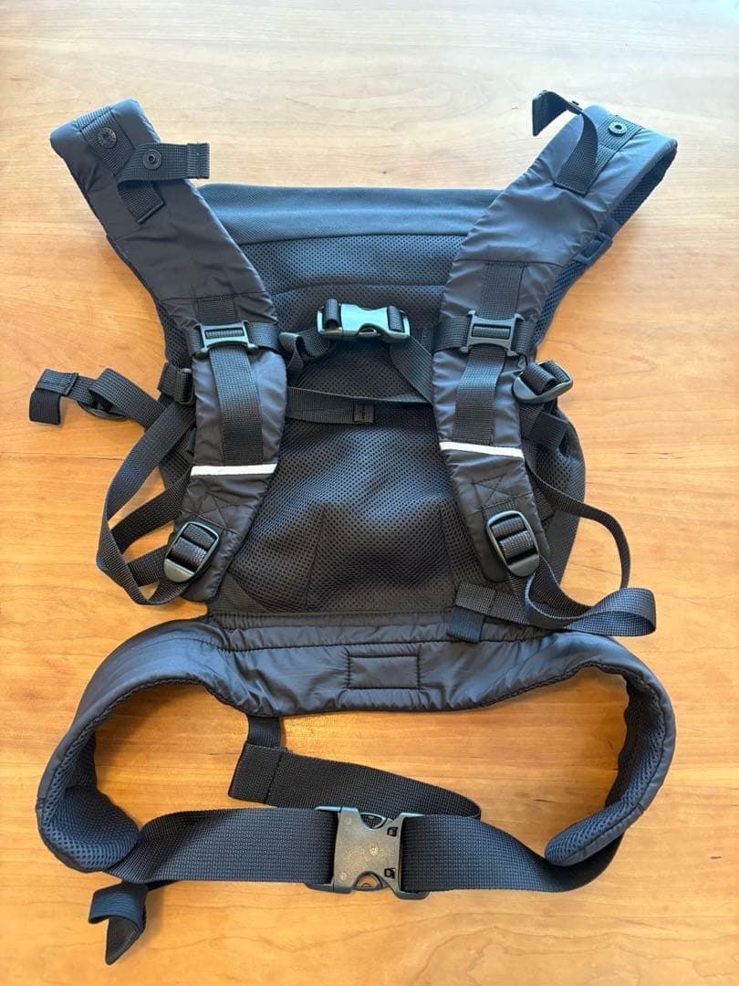 美品！！ノースフェイス コンパクトベビーキャリア/抱っこ紐 ブラック