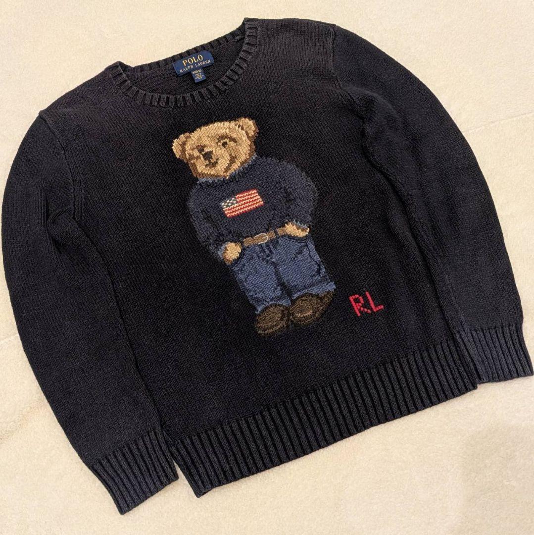 【美品】Polo Ralph Lauren ポロベア セーター ❤︎ 現行　タグ