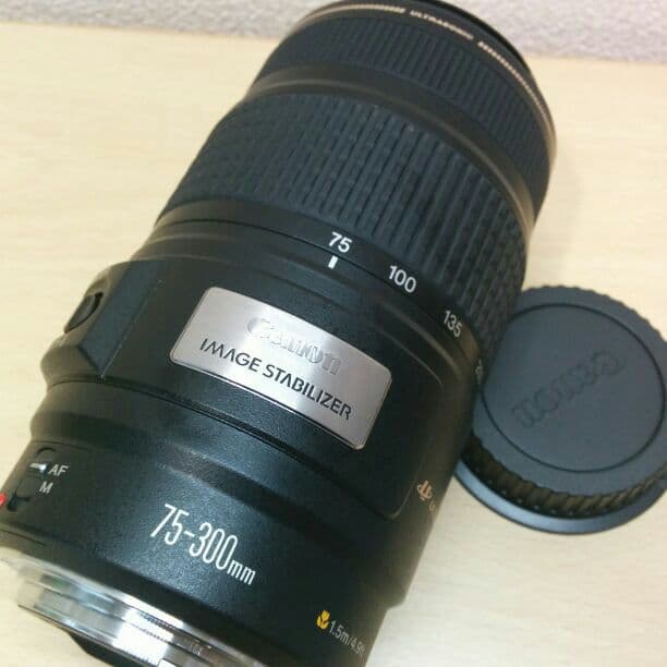 レンズ(単焦点) Canon EF 75-300mm F4-5.6 IS USM