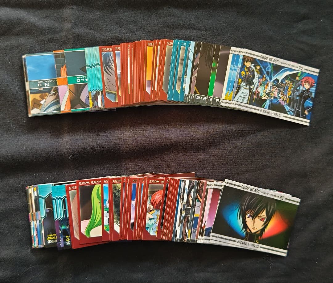 カードダスマスターズ コードギアスR2 /1st・2nd ・ダブり100枚以上