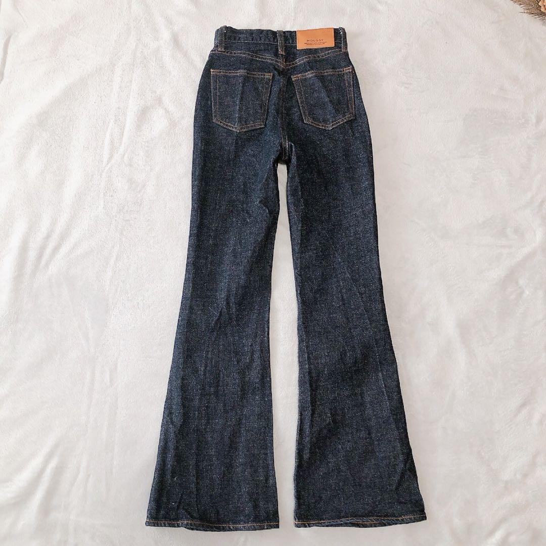 MOUSSY マウジー MVS FLARE ワンウォッシュ 22