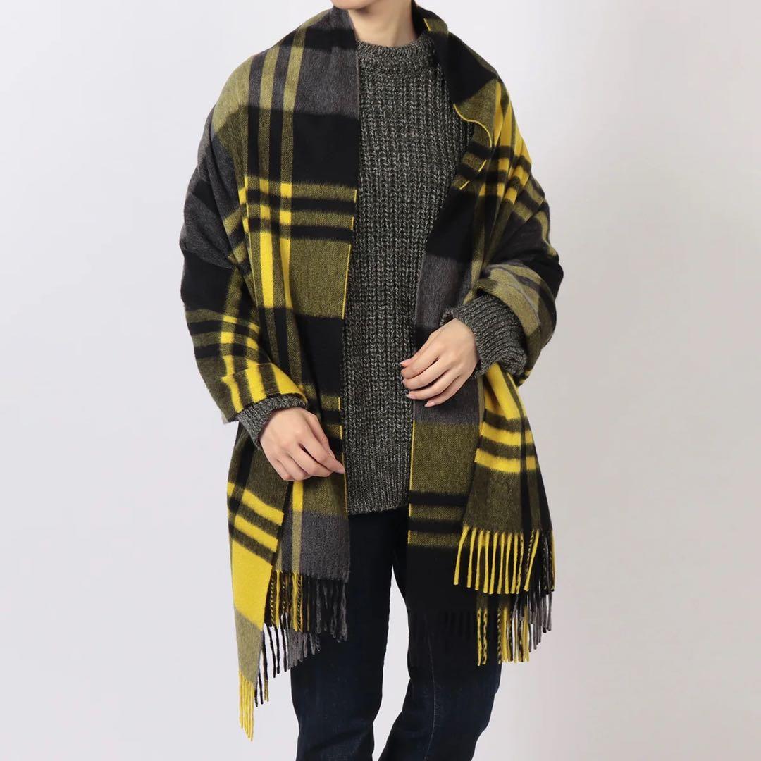 ジョシュアエリス　プライマリーブラックウォッチ　ストール　新品未使用