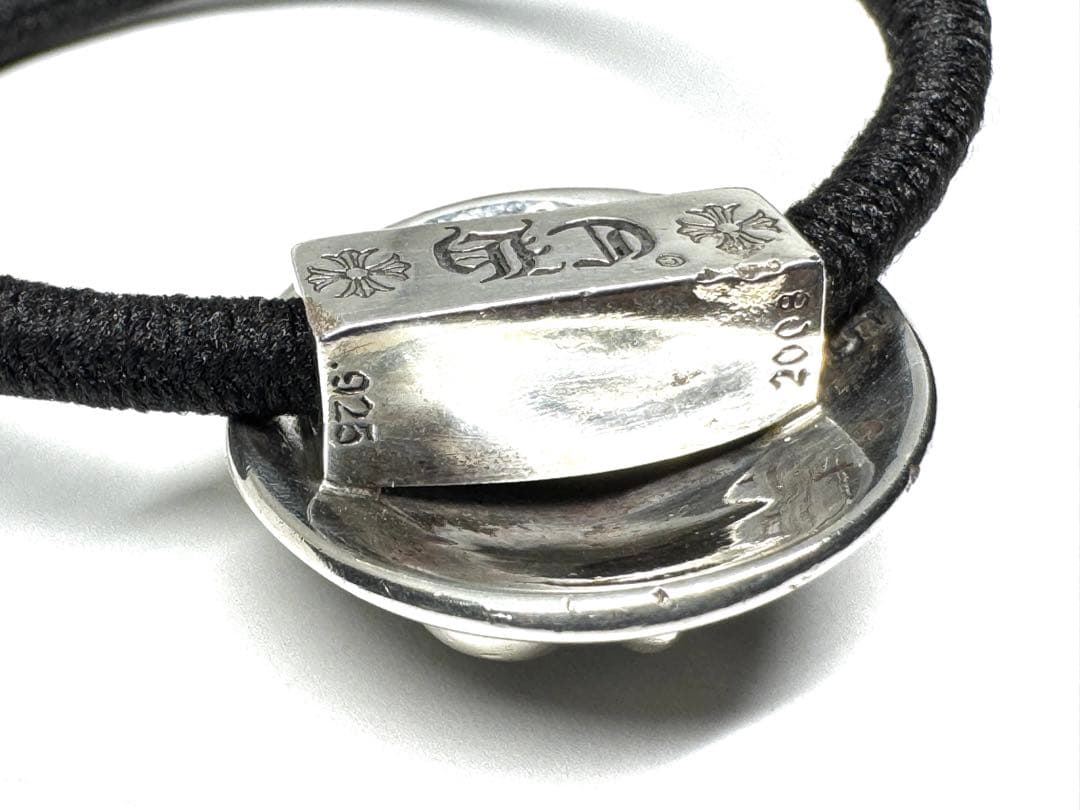 クロムハーツ BS フレア ヘアゴム コンチョ 925 ヘアバンド ブレスレット