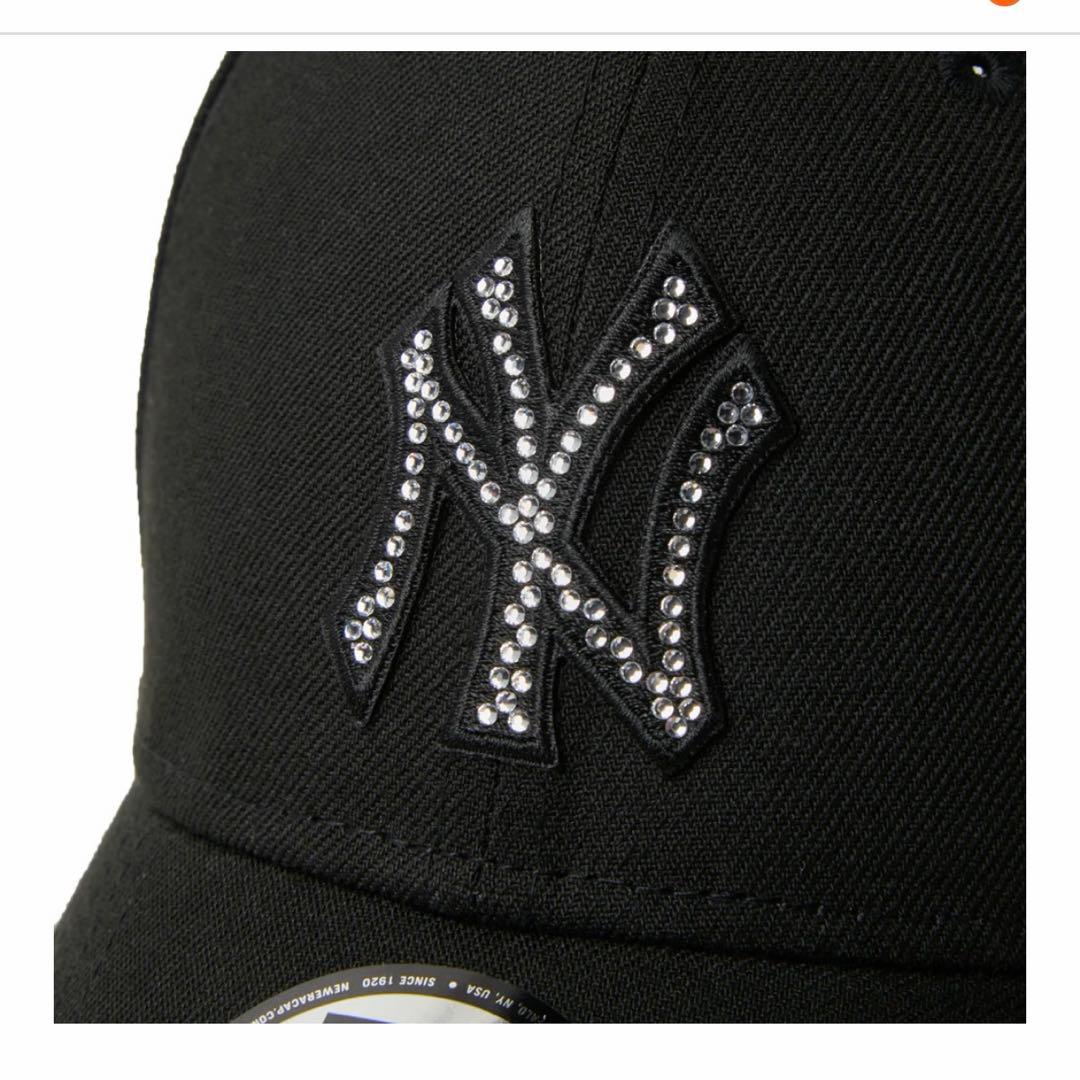 9FORTY ラインストーン ニューヨーク・ヤンキース ブラック