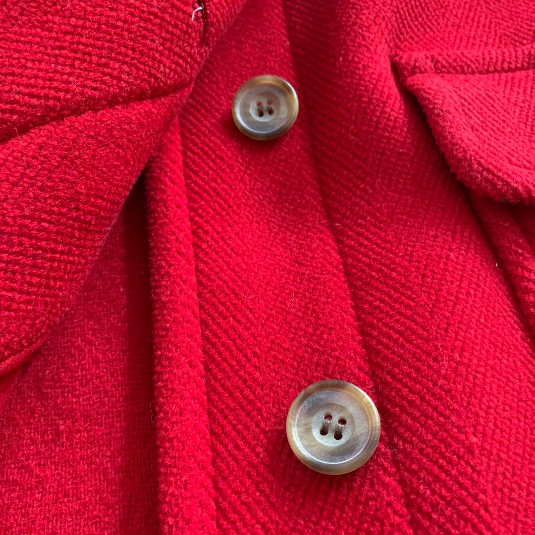 INVERTERE 赤 ダッフルコート