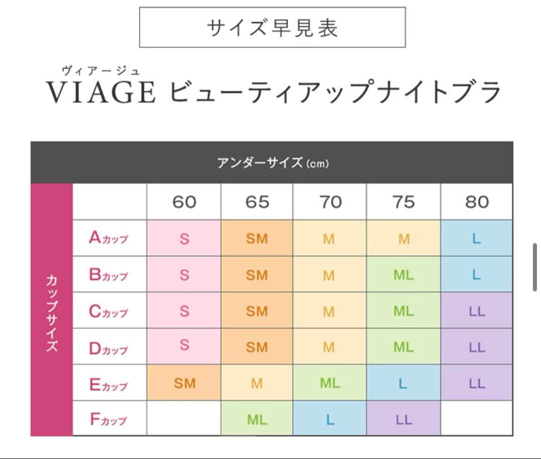 【限定値引き中】VIAGE ナイトブラ★まとめ売り★LLサイズ