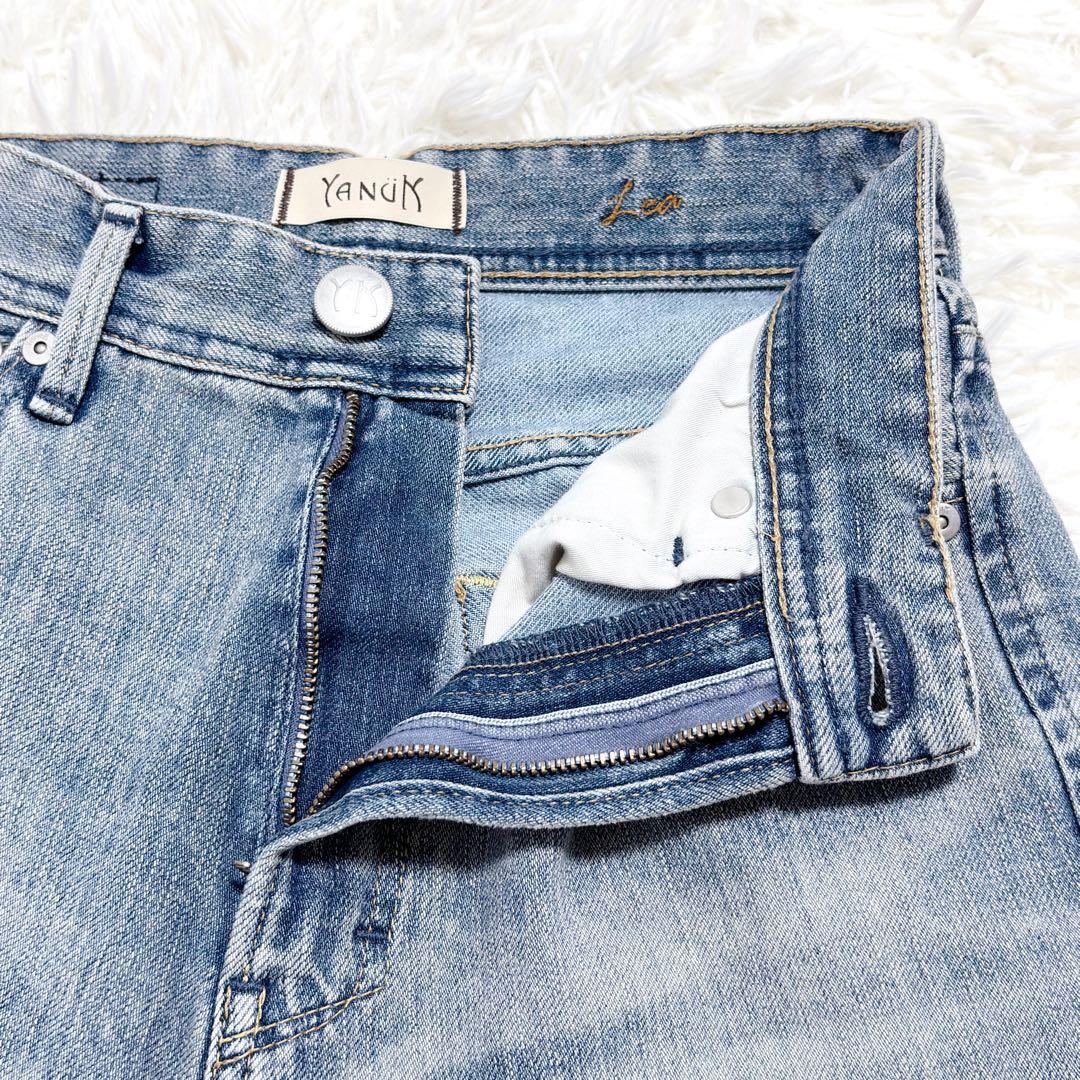 未使用級✨YANUK LEA Trick Denim ボーイズストレート 23
