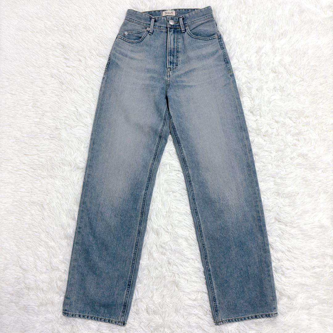 未使用級✨YANUK LEA Trick Denim ボーイズストレート 23