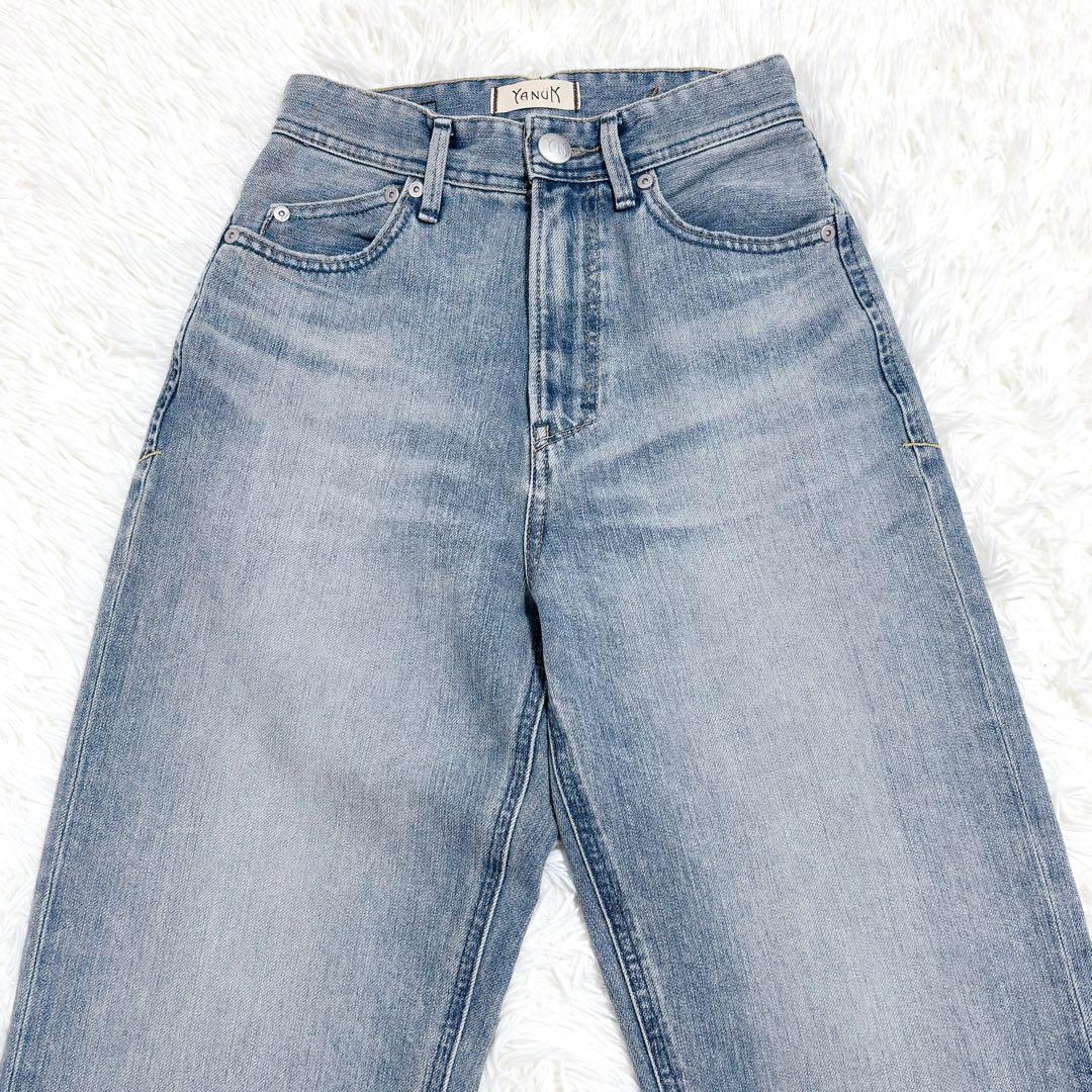 未使用級✨YANUK LEA Trick Denim ボーイズストレート 23