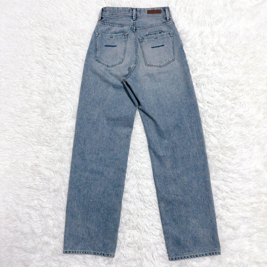 未使用級✨YANUK LEA Trick Denim ボーイズストレート 23