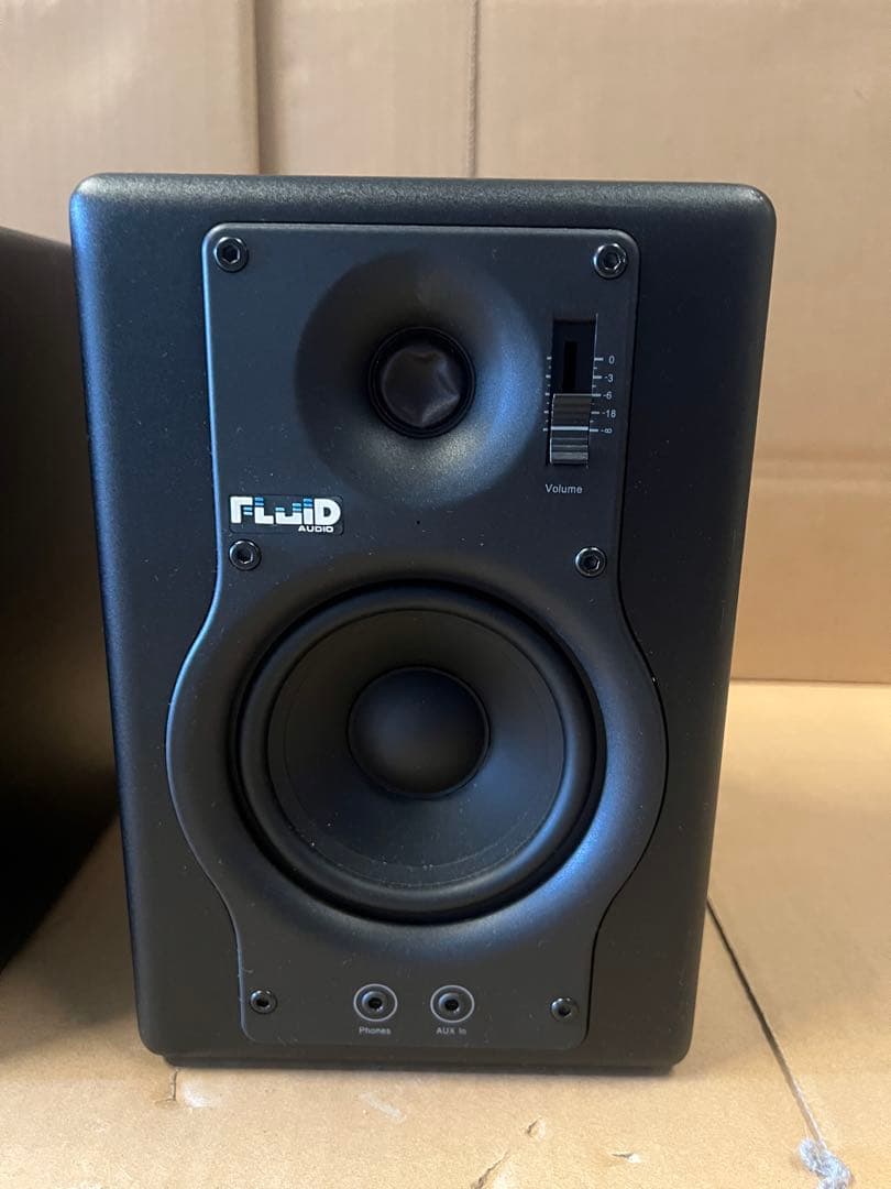 Fluid Audio F4 ブラック モニタースピーカー フルイドオーディオ