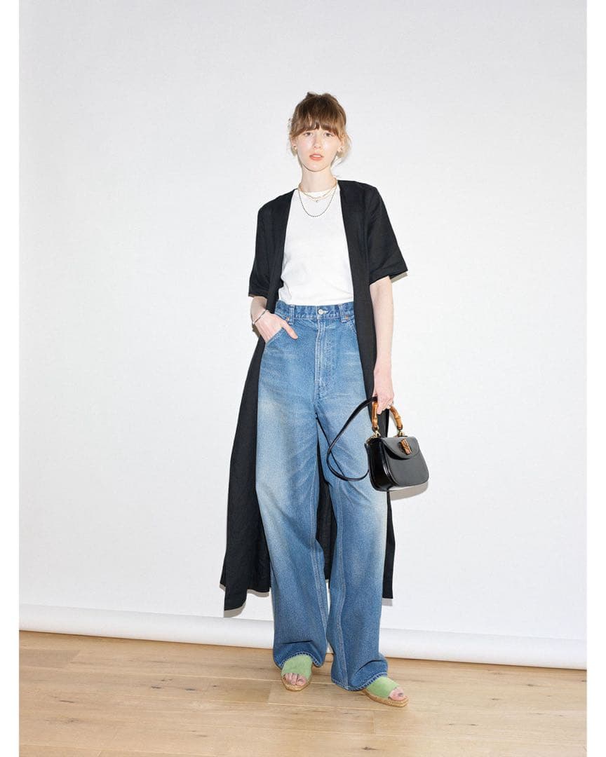 ★美品★シンゾーン shinzone TOOL DENIM PANTS ブルー